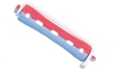 Коклюшки для химзавивки короткие красно-голубые d 11мм Eurostil 00911 Коклюшки для химзавивки короткие красно-голубые d 11мм