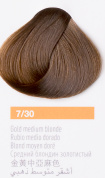Краска для волос Lakme Collage new 7/30, cредний блондин золотистый, 60 мл  27301 Краска для волос Lakme Collage new 7/30, cредний блондин золотистый, 60 мл