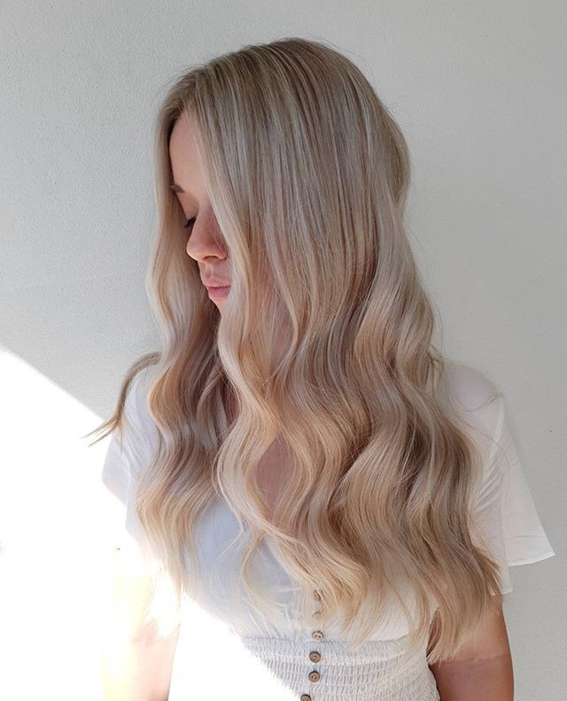 Модное окрашивание волос для блондинок