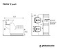 Мойка парикмахерская PASHA'  2 SEATS - 4