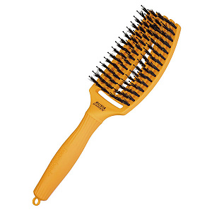 Щетка для укладки Fingerbrush Care Iconic Boar&Nylon YELLOW SUNSHINE - 2