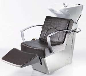 Мойка парикмахерская SESTO SENSO PRO SHIATSU-CONTOUR aluminium - 1