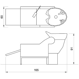 Мойка парикмахерская WASHLONGUE E 2011 - 6