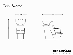 Мойка парикмахерская OASI SKEMA - 5