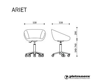 Стул для мастера ARIET - 2