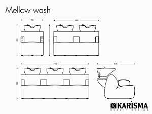 Мойка парикмахерская MELLOW WASH 3 - 5