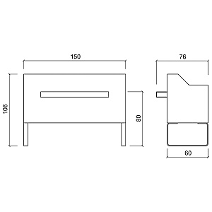 Стойка администратора SLEDESK - 3