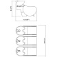 Мойка парикмахерская MAMBOWASH 3P BASIC - 2