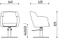 Кресло парикмахерское PRIME - 2