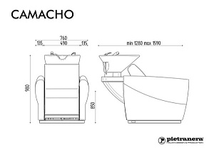 Мойка парикмахерская CAMACHO - 4