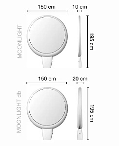 Зеркало парикмахерское MOONLIGHT DB - 6