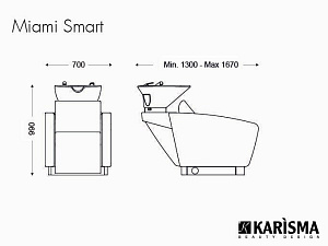 Мойка парикмахерская MIAMI SMART RELAX - 4