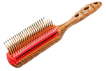 Щетка для волос Pro Wood Styler, 7 рядов