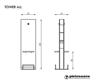 Зеркало парикмахерское TOWER - 5