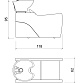 Мойка парикмахерская FLATIRON E 1P - 5