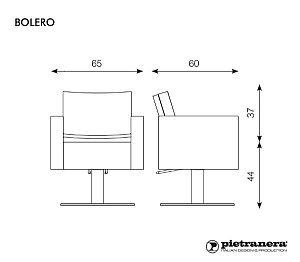 Кресло парикмахерское BOLERO - 5