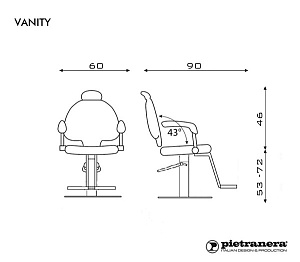 Кресло парикмахерское VANITY - 3