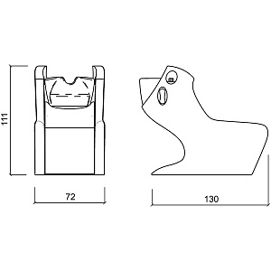 Мойка парикмахерская TEKNOWASH BASIC - 2