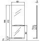 Зеркало парикмахерское ALIFAX - 3