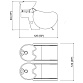 Мойка парикмахерская MAMBOWASH 2P BASIC - 2