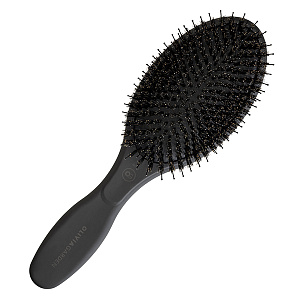 Щетка EXPERT CARE OVAL Boar & Nylon Bristles Black Label - 1