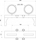 Зеркало парикмахерское OBERTO 4 - 6