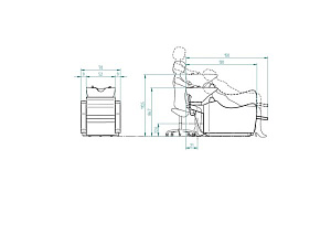 Мойка парикмахерская WEN LIFT- RELAX - 3