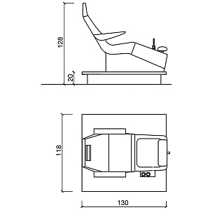 Педикюрная группа STREAMLINE PIPELESS BASIC - 5