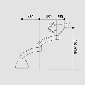 Мойка парикмахерская SWING PLUS - 3