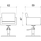 Кресло парикмахерское USHAPE - 5