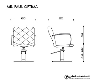 Кресло парикмахерское MISTER PAUL OPTIMA - 3