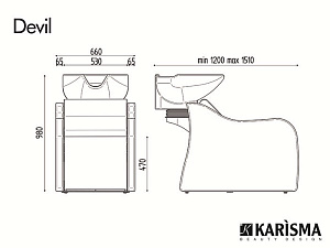 Мойка парикмахерская DEVIL RELAX - 4