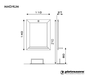 Зеркало парикмахерское MAGNUM - 4