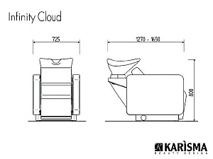 Мойка парикмахерская INFINITY CLOUD JET MASSAGE - 5