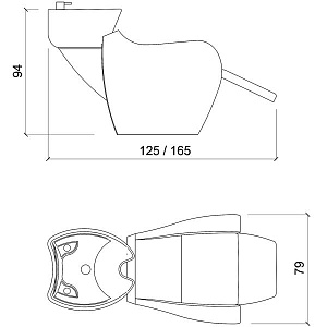 Мойка парикмахерская CELEBRITY PRIME E - 3