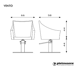 Кресло парикмахерское VENTO - 5