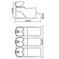 Мойка парикмахерская FLATIRON SHIATSU 3P - 2