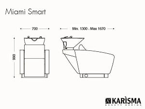 Мойка парикмахерская MIAMI SMART - 5