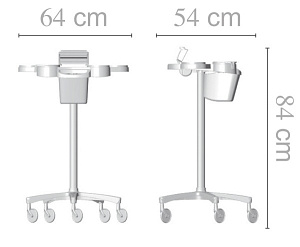 Тележка SERVICE PLUS - STANDARD WHEELS - 5