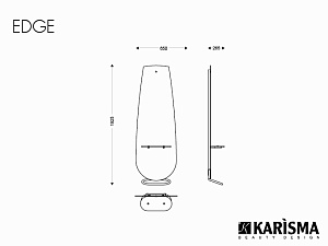 Зеркало парикмахерское EDGE - 5