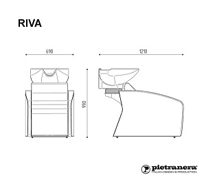 Мойка парикмахерская RIVA - 5