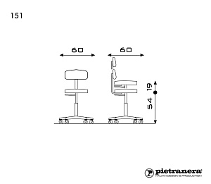 Стул STOOL 151 - 3