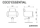 Кресло парикмахерское COCO ESSENTIAL - 6