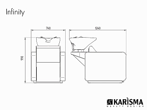 Мойка парикмахерская INFINITY RELAX - 5