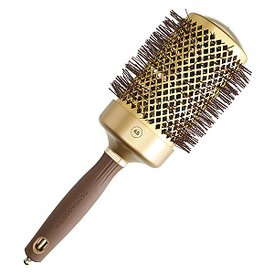 Термобрашинг EXPERT BLOWOUT SHINE Wavy Bristles Gold&Brown 65 мм - 2