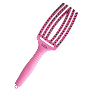 Щетка Fingerbrush Boar&Nylon_2024 Bubble Pink