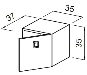 Тумба CABINET SHOP ALEG/ASUS - 4