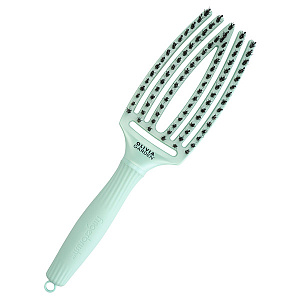 Щетка Fingerbrush Boar&Nylon Arctic Teal - 1