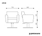 Кресло парикмахерское ZONE - 5