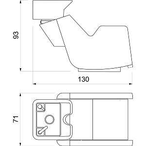 Мойка парикмахерская ULTRAWASH BASIC Q - 5